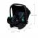 Scoica auto i-size 40-75 cm kinderkraft mink pro black