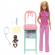 Set de joaca papusa blonda barbie cariere - pediatru