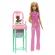 Set de joaca papusa blonda barbie cariere - pediatru