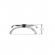Baza metalica pentru scaun directorial, 58 cm, argintie