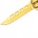 Briceag fluture ideallstore®, future wings, otel inoxidabil, 24 cm, auriu