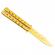 Briceag fluture ideallstore®, future wings, otel inoxidabil, 24 cm, auriu