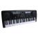 Orga electronica ideallstore®, schone klange, intrare usb, mini-microfon, suport partitura inclus, negru