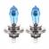 Set 2 x bec auto cu efect xenon, h4, 2 faze, 100w/set