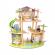 Set de joaca din bambus - casa ursilor 25 piese