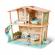 Set de joaca din lemn - casa din jungla a tigrilor 38 piese
