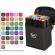 Set 36 markere profesionale colorate duble, scriere si evidentiere, geanta depozitare