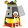 Puzzle de podea - spatiul cosmic 30 piese