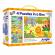 Set 4 puzzle-uri jungla (12, 16, 20, 24 piese)