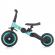 Tricicleta si bicicleta chipolino smarty 2 in 1 mint