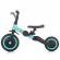 Tricicleta si bicicleta chipolino smarty 2 in 1 mint