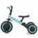Tricicleta si bicicleta chipolino smarty 2 in 1 mint