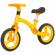 Bicicleta fara pedale chipolino zig zag orange yellow