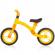 Bicicleta fara pedale chipolino zig zag orange yellow