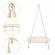 Leagan, scaun suspendat, alb, gw-908