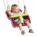 Leagan baby seat luxe culoare rosu/galben, franghie pp 10