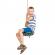 Leagan rotund din plastic, monkey pp10, verde