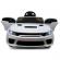Masinuta electrica cu telecomanda, roti eva, varsta 1-5 ani, putere 90w, 107x68x53 cm, dodge srt r-sport - alb