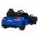 Masinuta electrica cu telecomanda bmw m4, roti eva, scaun tapitat, 112x71x46 cm, putere 70w - albastru