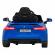 Masinuta electrica cu telecomanda bmw m4, roti eva, scaun tapitat, 112x71x46 cm, putere 70w - albastru