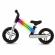 Bicicleta fara pedale, cadru nailon cu led, roti eva, kidwell suno - alb-negru