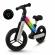 Bicicleta fara pedale, cadru nailon cu led, roti eva, kidwell suno - alb-negru