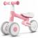 Bicicleta fara pedale pentru copii, 51 x 18.5 x 36 cm, roti eva, nukido nk-603 - roz