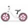 Bicicleta fara pedale pentru copii, 87 x 39 x 54 cm, roti eva, light flee nukido nk-604 - roz - alb