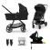 Carucior copii 4 in 1 kinderkraft newly classic black