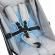 Carucior sport pentru copii, 78 x 33 x 104 cm, nukido paseo, gri deschis