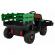 Masinuta electrica cu telecomanda farmer pick-up, roti eva, scaun tapitat, 116x66x65 cm, putere 70w - verde