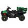 Masinuta electrica cu telecomanda farmer pick-up, roti eva, scaun tapitat, 116x66x65 cm, putere 70w - verde