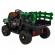 Masinuta electrica cu telecomanda farmer pick-up, roti eva, scaun tapitat, 116x66x65 cm, putere 70w - verde