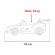 Masinuta electrica cu telecomanda maserati mc20 gt2, roti eva, scaun tapitat, 115x61x46 cm, putere 110w - albastru