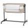 Patut co-sleeper kinderkraft bedside cot neste up 2 beige