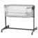 Patut co-sleeper kinderkraft neste up 2 gri deschis