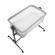 Patut co-sleeper kinderkraft neste up 2 gri deschis