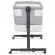 Patut co-sleeper kinderkraft neste up 2 gri deschis