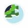 Salteluta de joaca tip puzzle, 12 elemente, iplay 0121 - city