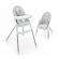 Scaun de masa transformabil kinderkraft dinnly grey