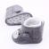 Cizmulite crosetate - grey teddy (marime disponibila: 3-6 luni (marimea 18