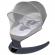 Leagan electric pentru bebelusi, cu spatar reglabil si senzor de miscare, appekids evoque - powder grey