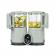 Robot multifunctional nutribaby glass 4 in 1 din sticla si otel inoxidabil celadon green babymoov