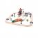 Set de joaca circuit din lemn hape cu tren si incarcator minier 64 piese