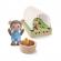 Set de joaca din lemn hape - sere organice (28 piese)
