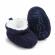 Botosei crosetati imblaniti bleumarine (marime disponibila: 9-12 luni (marimea