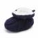 Botosei crosetati imblaniti bleumarine (marime disponibila: 9-12 luni (marimea