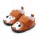 Pantofiori maro - elefantel (marime disponibila: 3-6 luni (marimea 18