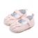 Pantofiori roz cu fluturas (marime disponibila: 12-18 luni (marimea 21