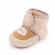 Cizmulite crem cu blanita - baa (marime disponibila: 3-6 luni (marimea 18